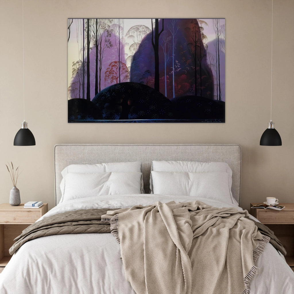 Mauve Redand Purple Poster | Eyvind Earle Poster | Eyvind Earle Prints