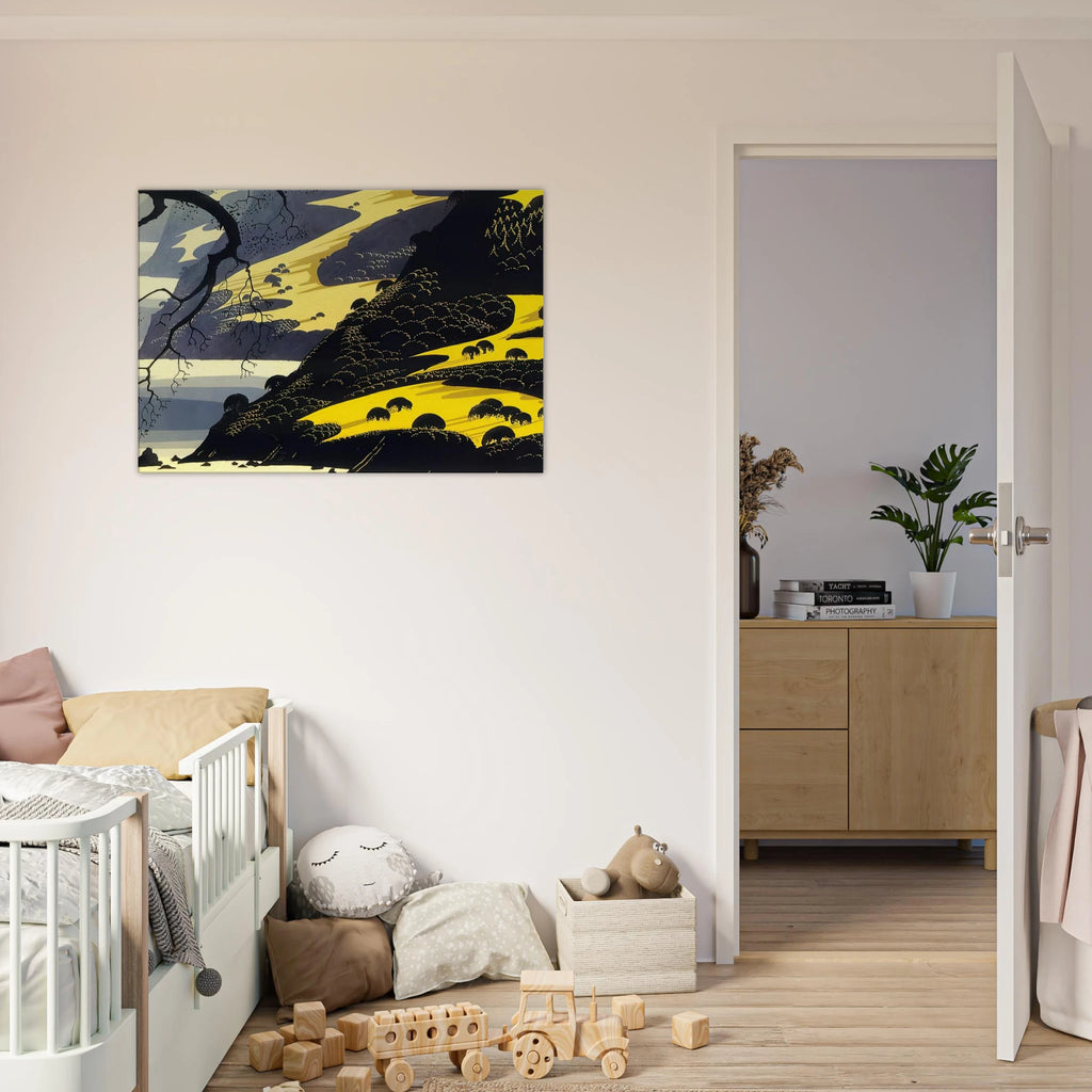 Coastal Fog Canvas | Eyvind Earle Canvas | Eyvind Earle Prints