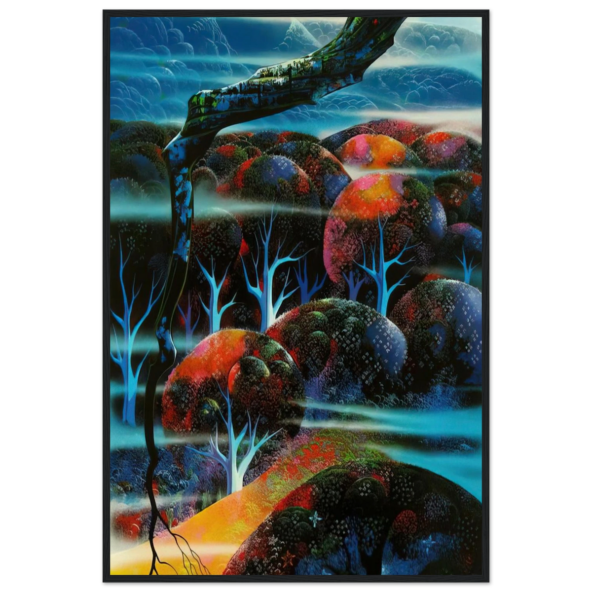 Toccata and Fugue Framed Poster | Eyvind Earle Framed Prints Wall Art | Eyvind Earle Prints