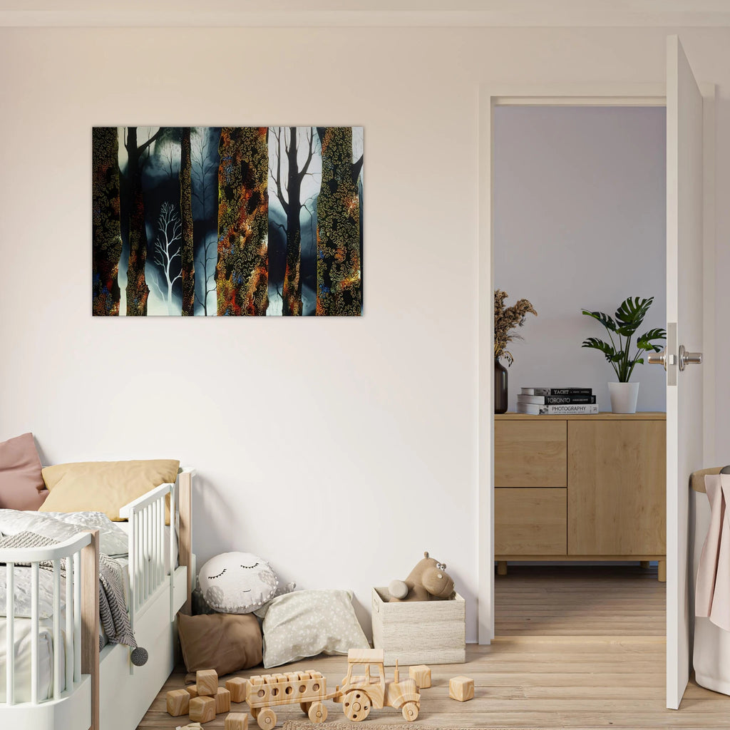 Jewel Trees Canvas | Eyvind Earle Canvas | Eyvind Earle Prints
