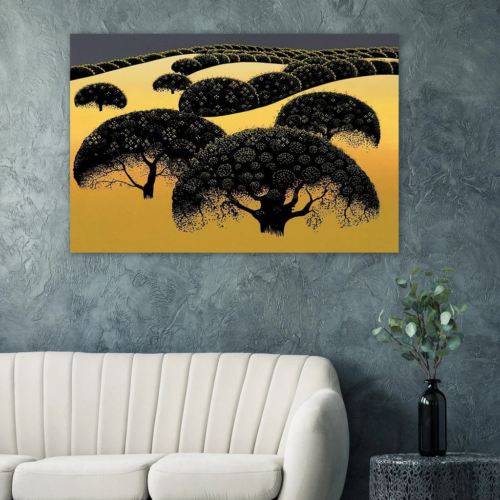 Santa Ynez Oaks Poster | Eyvind Earle Poster | Eyvind Earle Prints
