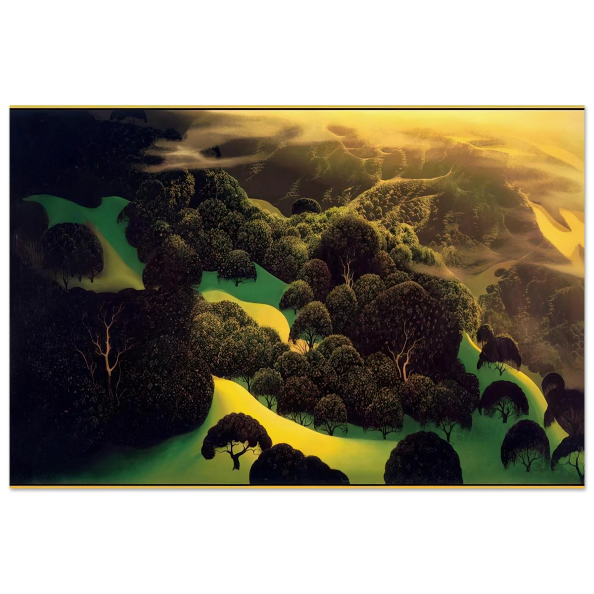 Deep Wilderness Poster | Eyvind Earle Poster | Eyvind Earle Prints