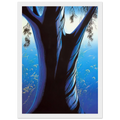 Blue Pine Framed Poster | Eyvind Earle Framed Prints Wall Art | Eyvind Earle Prints