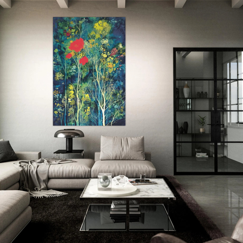 Poppies and Flowers Poster | Eyvind Earle Poster | Eyvind Earle Prints