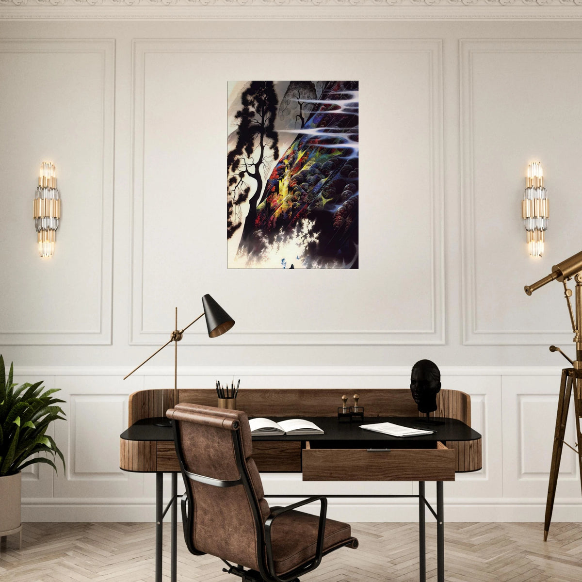 Radiant Splendor Canvas | Eyvind Earle Canvas | Eyvind Earle Prints