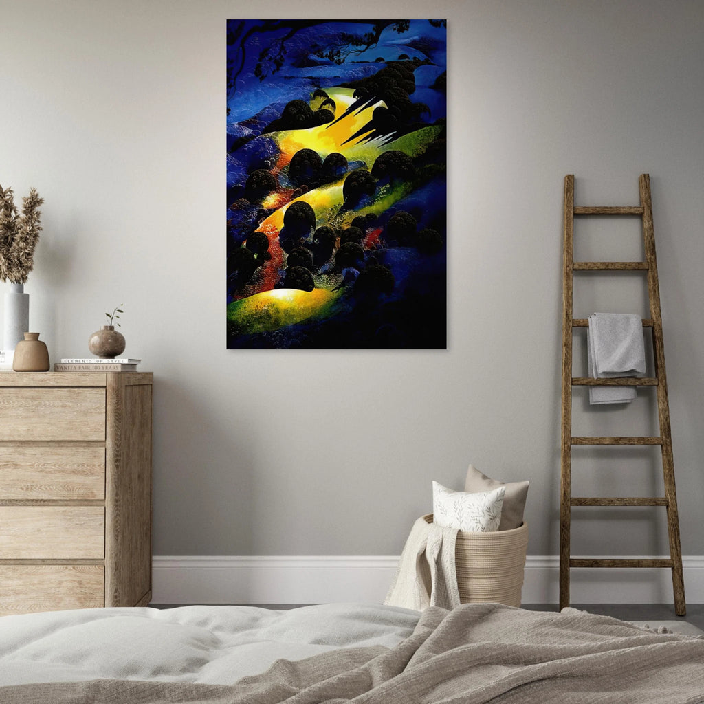 Sunset Flame Poster | Eyvind Earle Poster | Eyvind Earle Prints