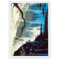Sea Cliffs and Redwoods Framed Poster | Eyvind Earle Framed Prints Wall Art | Eyvind Earle Prints
