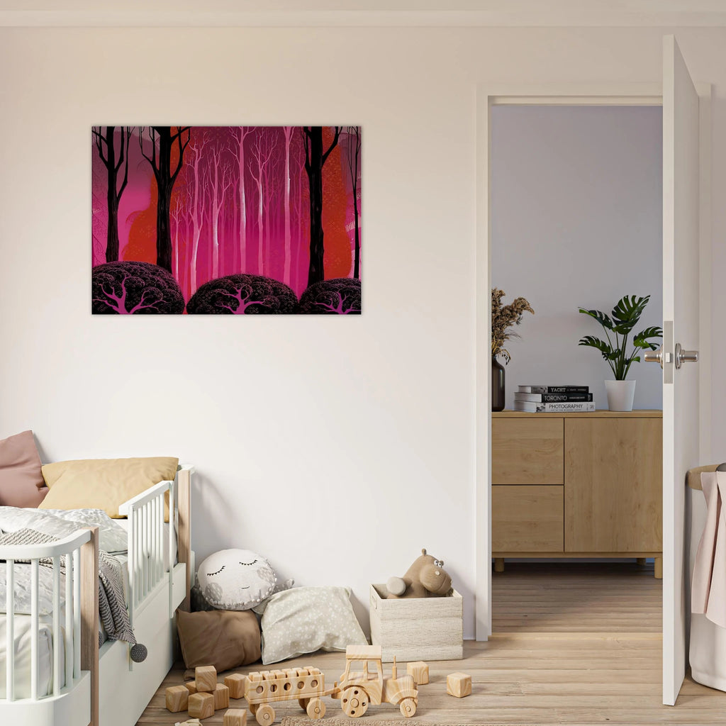 Crimson Glory Canvas | Eyvind Earle Canvas | Eyvind Earle Prints
