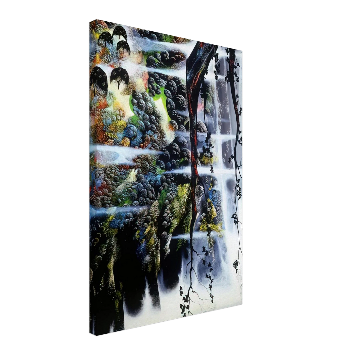 Seaside Wilderness Canvas | Eyvind Earle Canvas | Eyvind Earle Prints