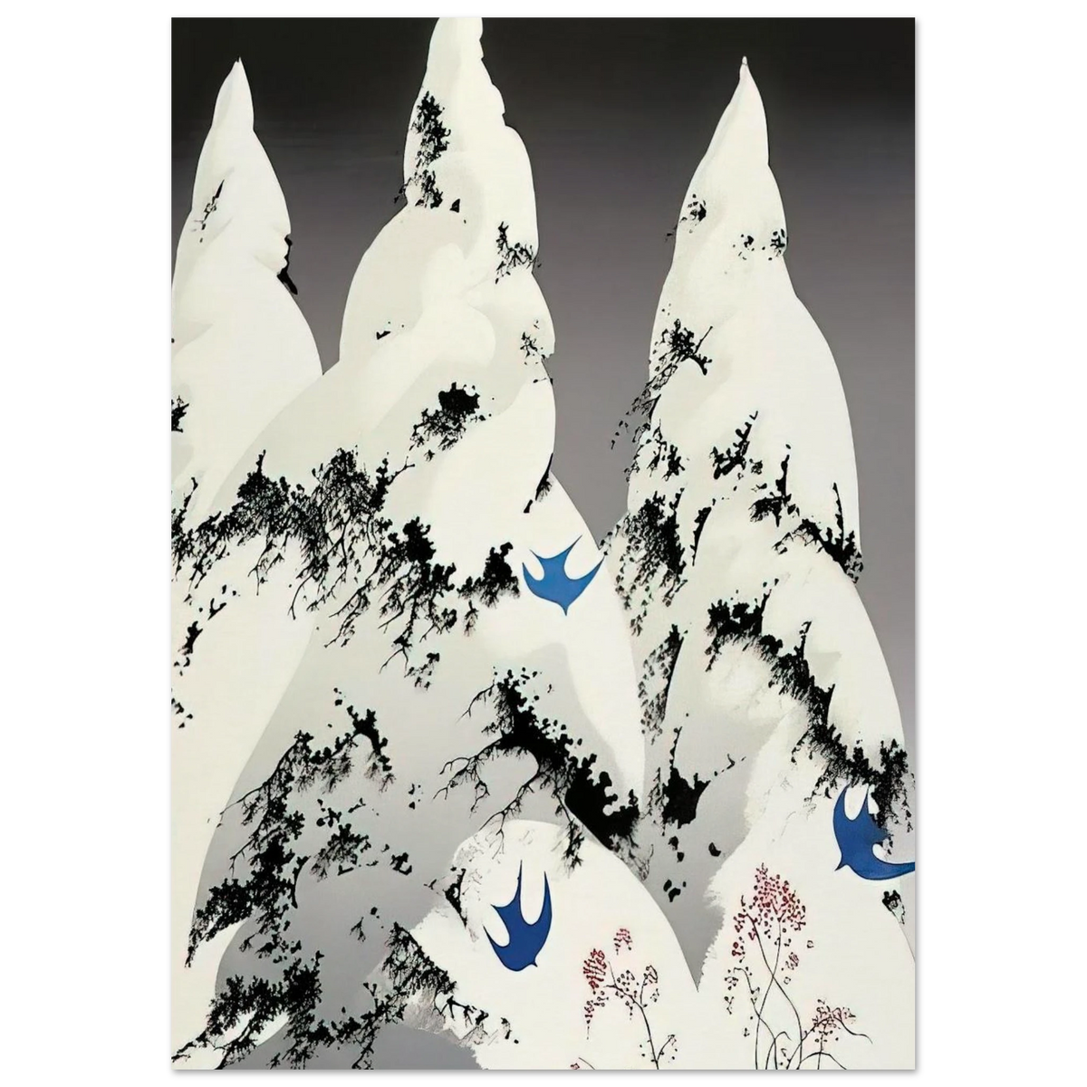 Winter Pine Poster | Eyvind Earle Poster | Eyvind Earle Prints