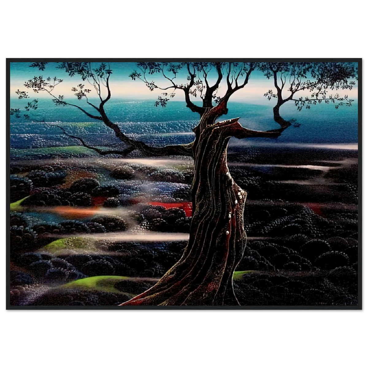 Wild Valley Framed Poster | Eyvind Earle Framed Prints Wall Art | Eyvind Earle Prints