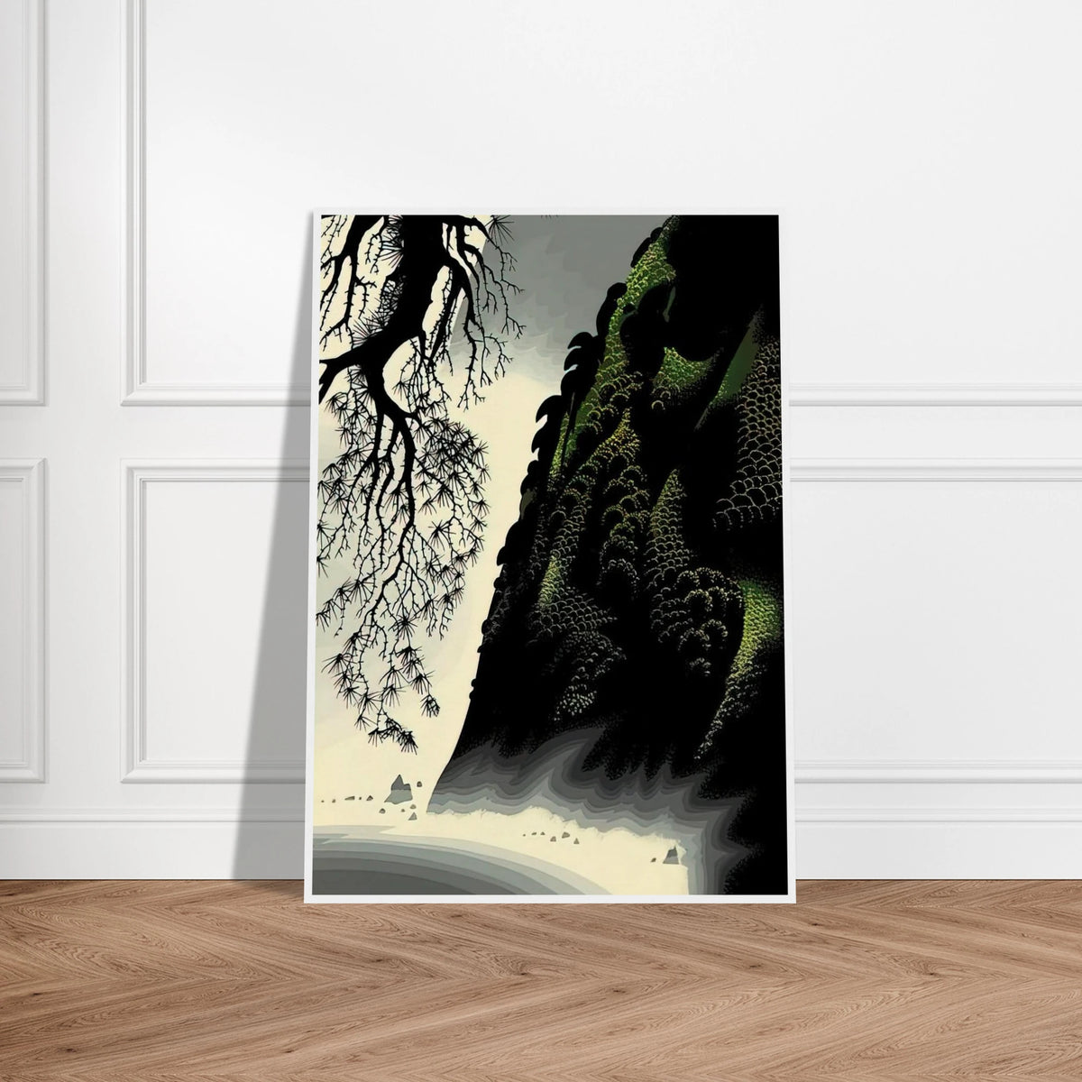 Little Big Sur Framed Poster | Eyvind Earle Framed Prints Wall Art | Eyvind Earle Prints