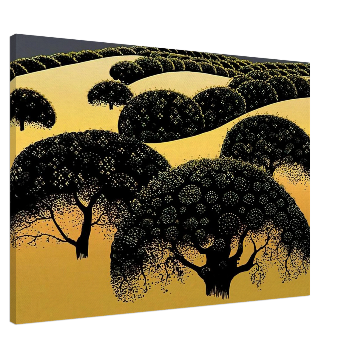 Santa Ynez Oaks Canvas | Eyvind Earle Canvas | Eyvind Earle Prints