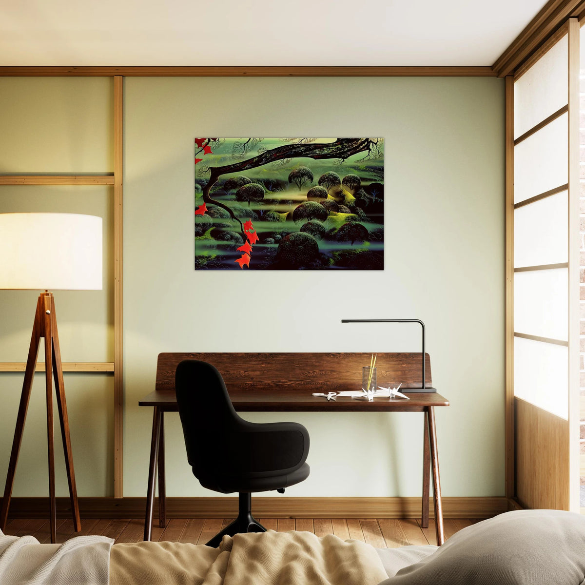 Valley of Mystery Canvas | Eyvind Earle Canvas | Eyvind Earle Prints