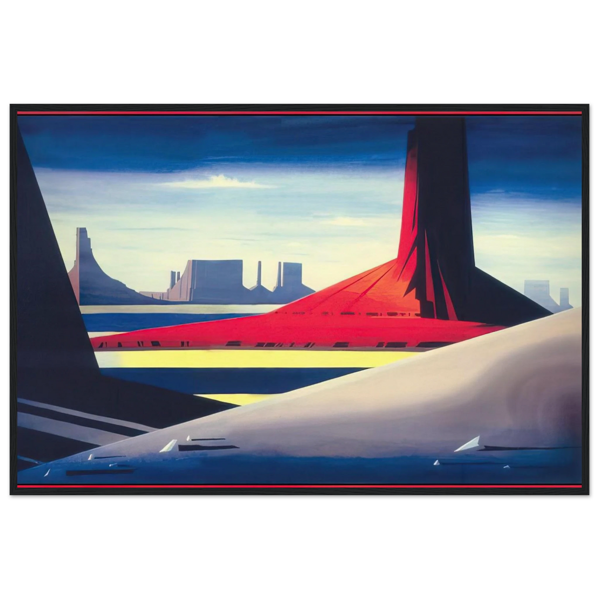 Monument Valley Framed Poster | Eyvind Earle Framed Prints Wall Art | Eyvind Earle Prints