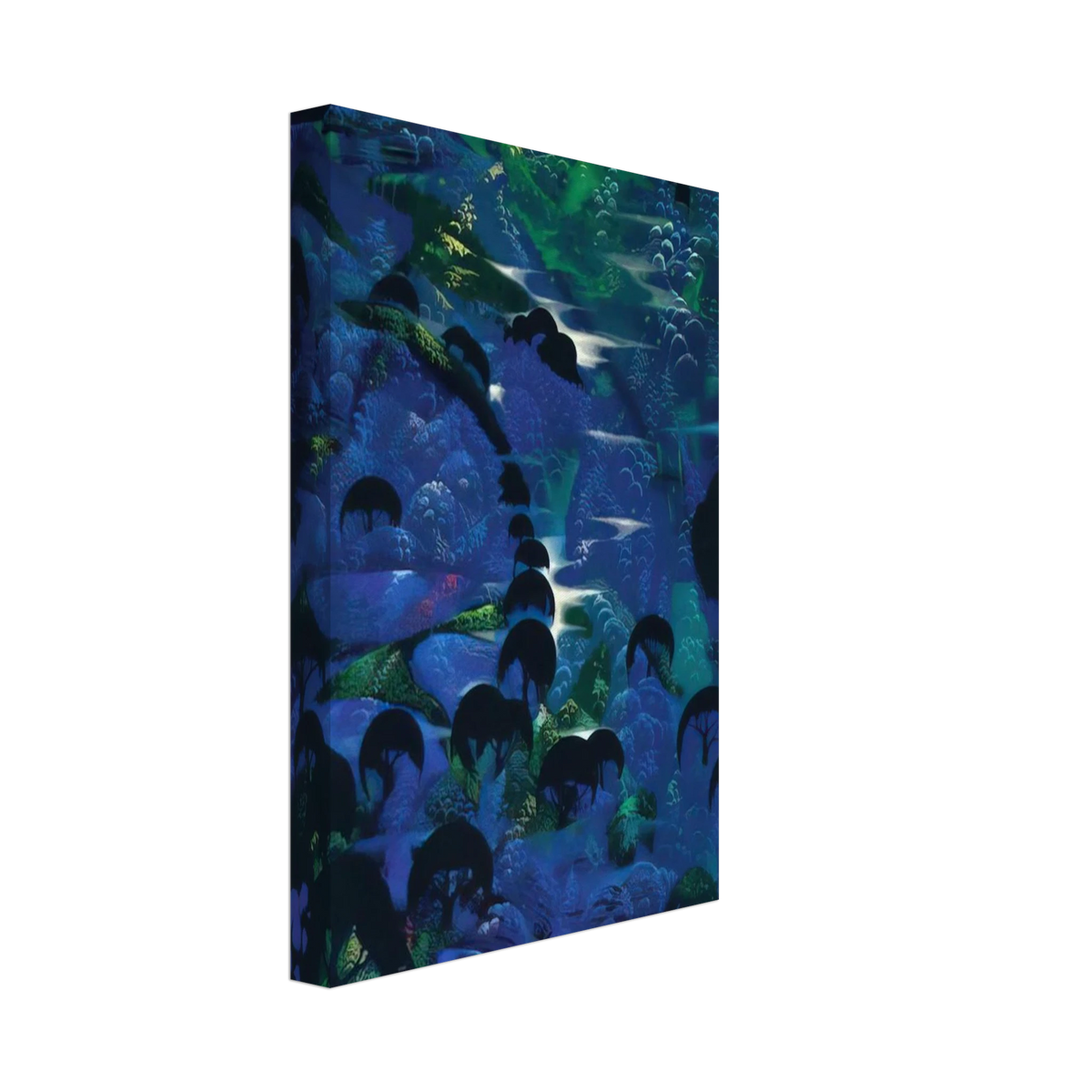 Beneath an Emerald Sky Canvas | Eyvind Earle Canvas | Eyvind Earle Prints