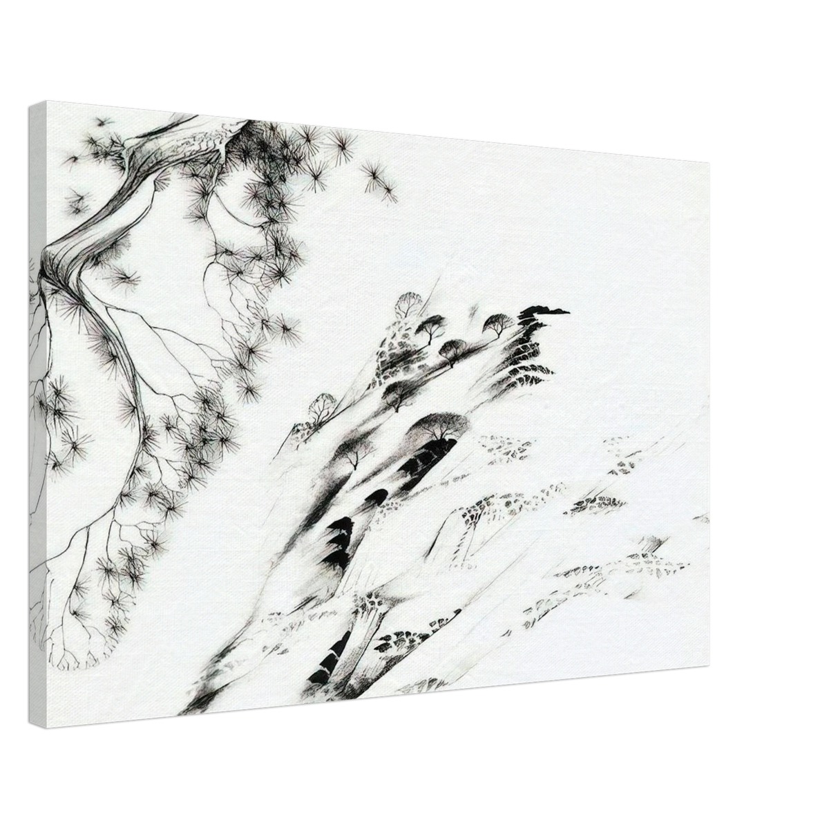 Hillside Canvas | Eyvind Earle Canvas | Eyvind Earle Prints