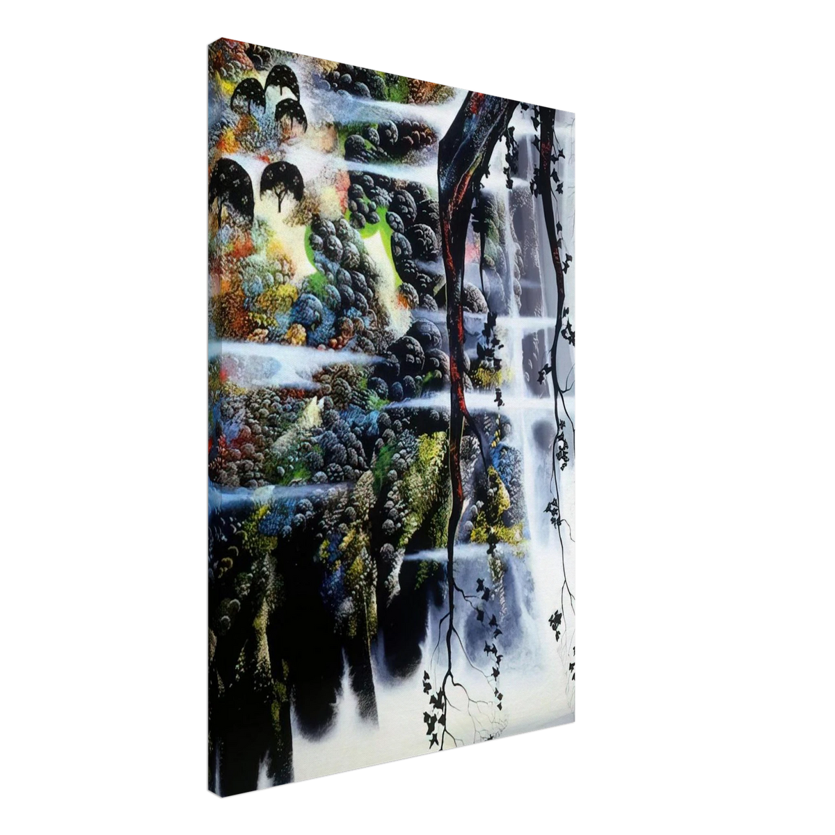 Seaside Wilderness Canvas | Eyvind Earle Canvas | Eyvind Earle Prints