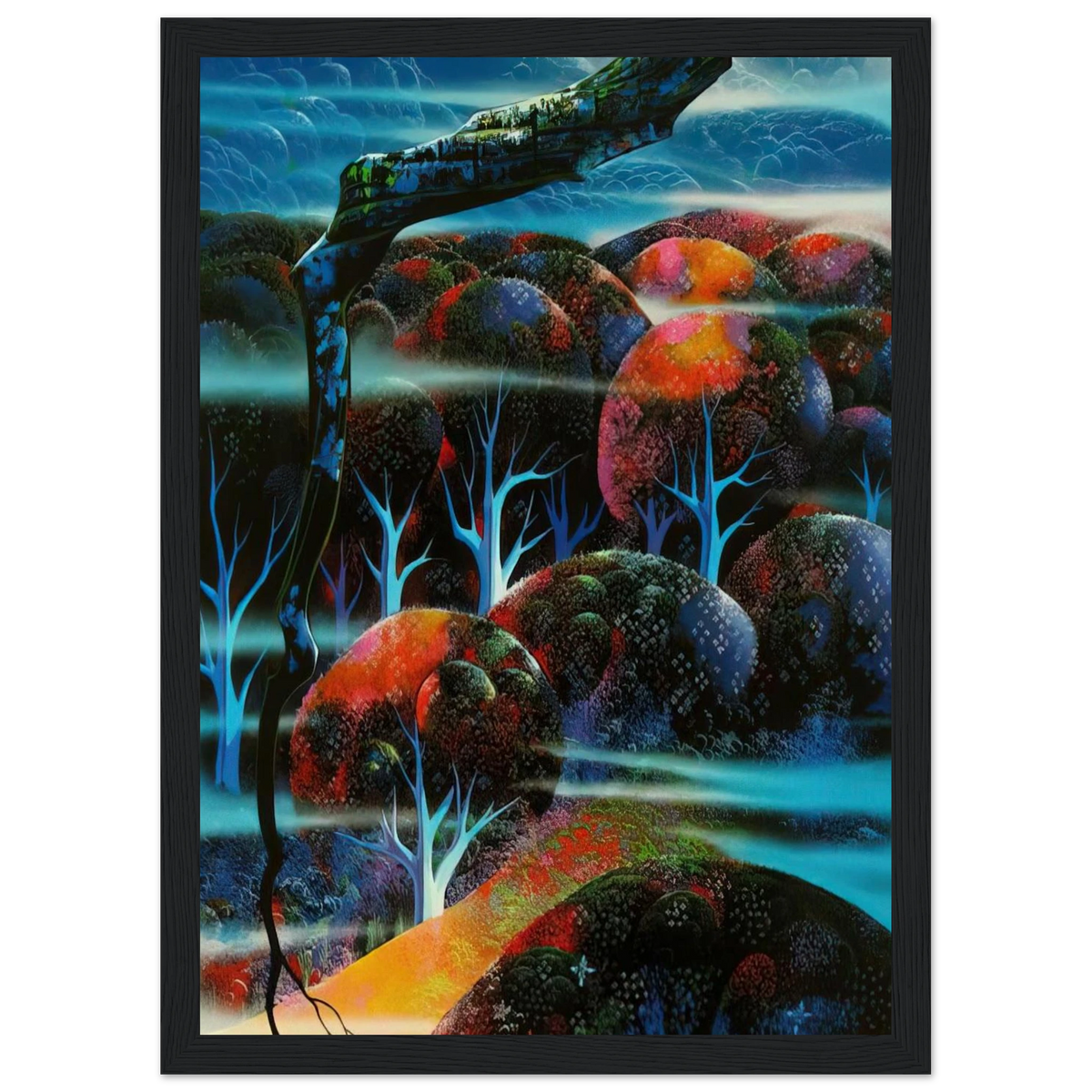 Toccata and Fugue Framed Poster | Eyvind Earle Framed Prints Wall Art | Eyvind Earle Prints