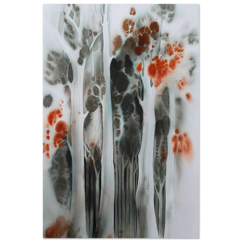 Autumn Forest Poster | Eyvind Earle Poster | Eyvind Earle Prints