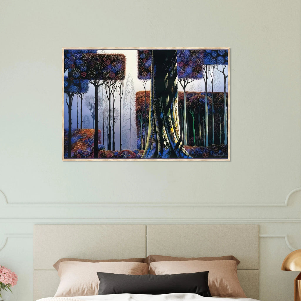 Ancient Forest Framed Poster | Eyvind Earle Framed Prints Wall Art | Eyvind Earle Prints