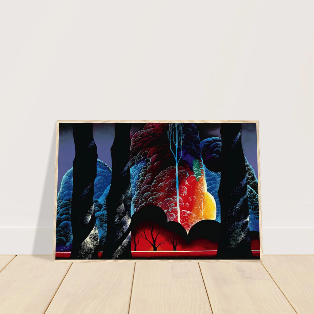 Forest Symphony Framed Poster | Eyvind Earle Framed Prints Wall Art | Eyvind Earle Prints