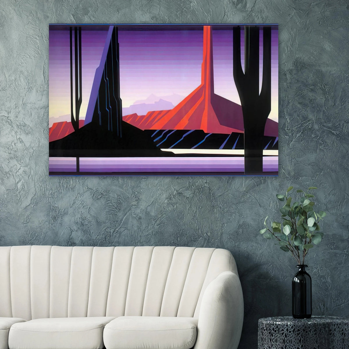 Beneath A Silent Sky Poster | Eyvind Earle Poster | Eyvind Earle Prints