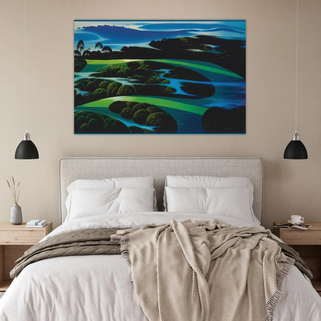 Summers Twilight Poster | Eyvind Earle Poster | Eyvind Earle Prints