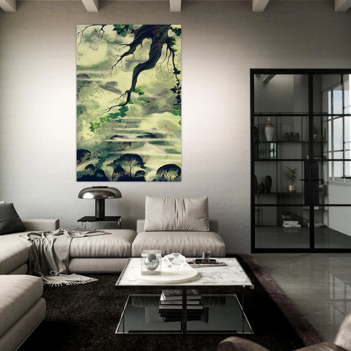 Fog Bound Poster | Eyvind Earle Poster | Eyvind Earle Prints