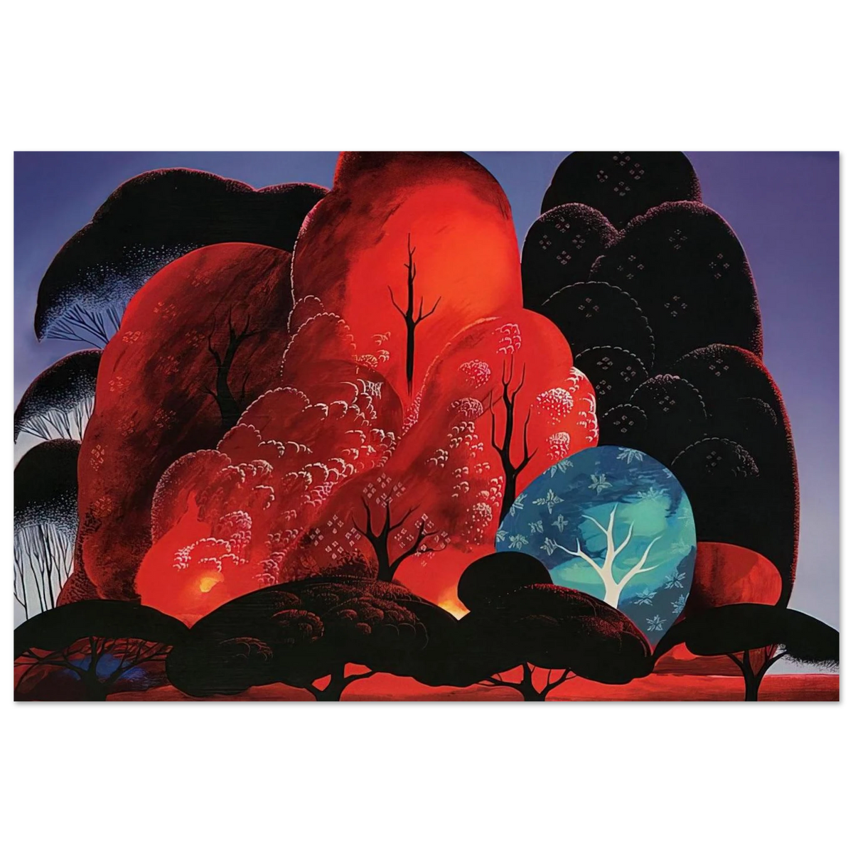 Blazing Glory Poster | Eyvind Earle Poster | Eyvind Earle Prints