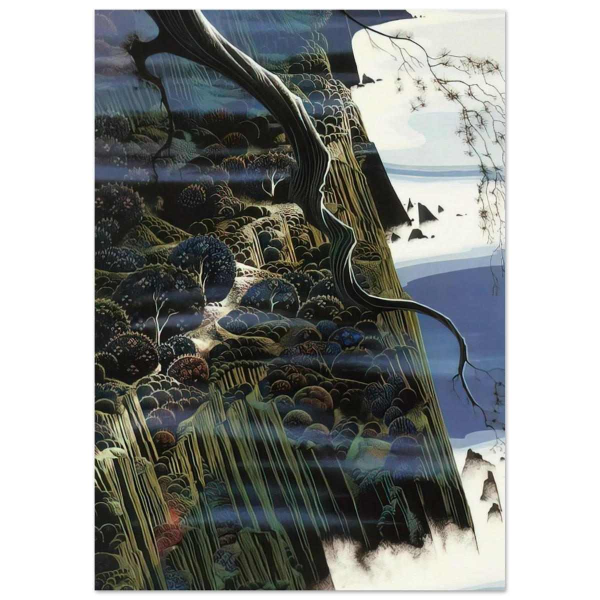From Out of the Sea Poster | Eyvind Earle Poster | Eyvind Earle Prints