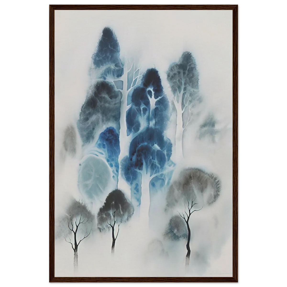 Woodland Framed Poster | Eyvind Earle Framed Prints Wall Art | Eyvind Earle Prints