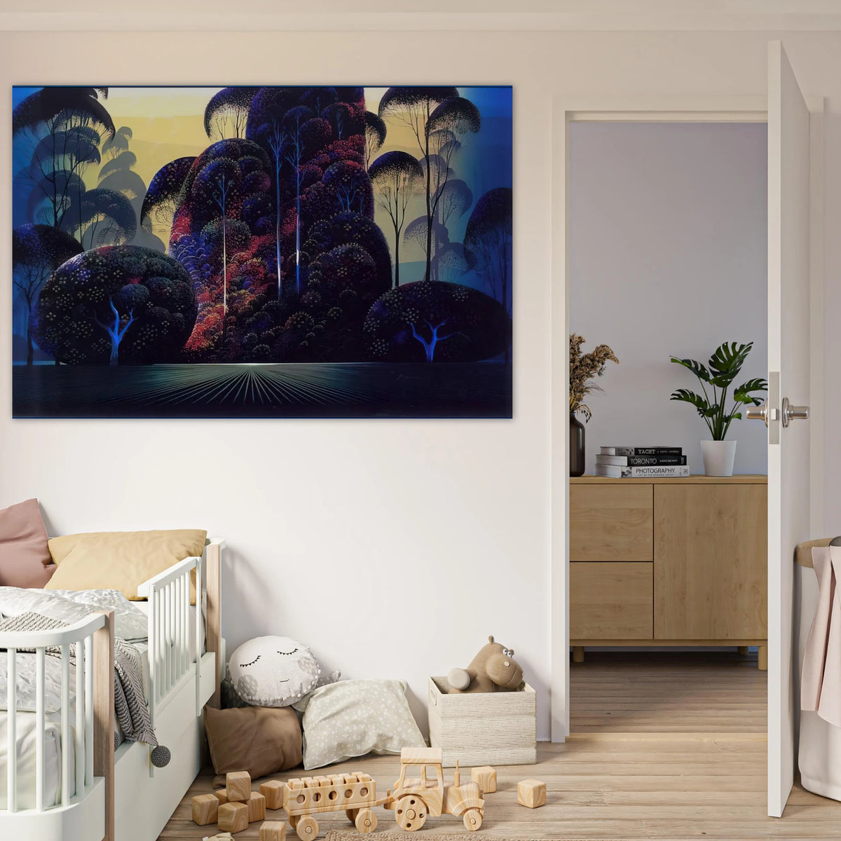 Mendocino Poster | Eyvind Earle Poster | Eyvind Earle Prints