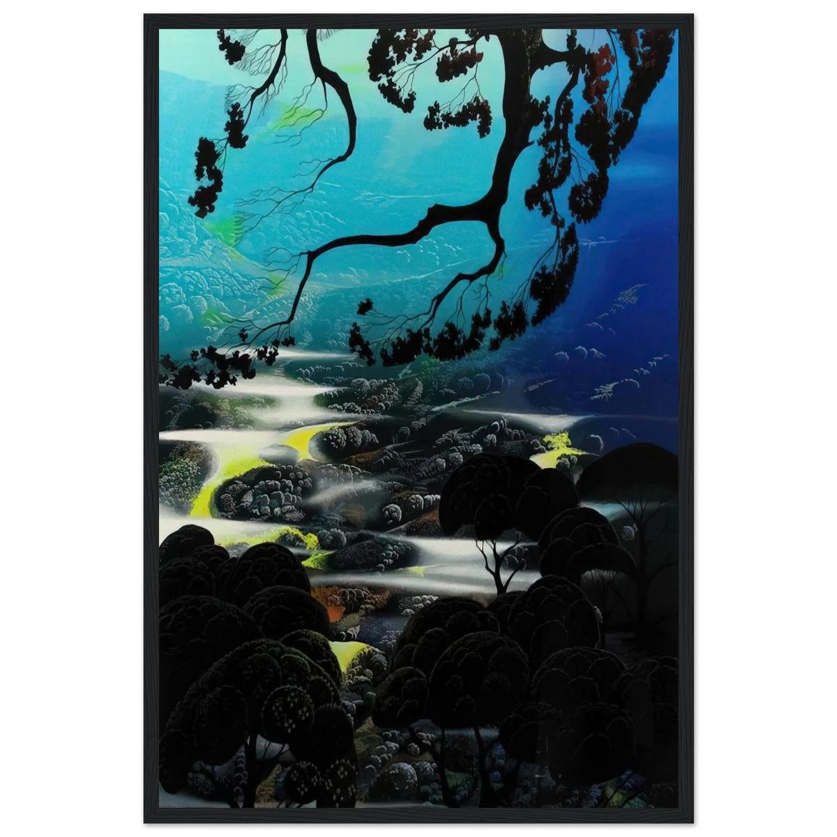 Days End Framed Poster | Eyvind Earle Framed Prints Wall Art | Eyvind Earle Prints