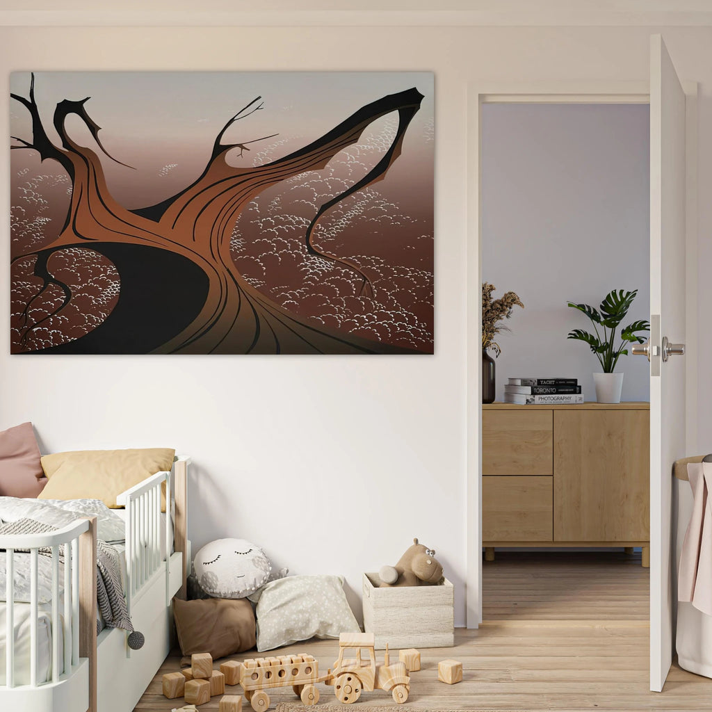 Brown Tree Poster | Eyvind Earle Poster | Eyvind Earle Prints